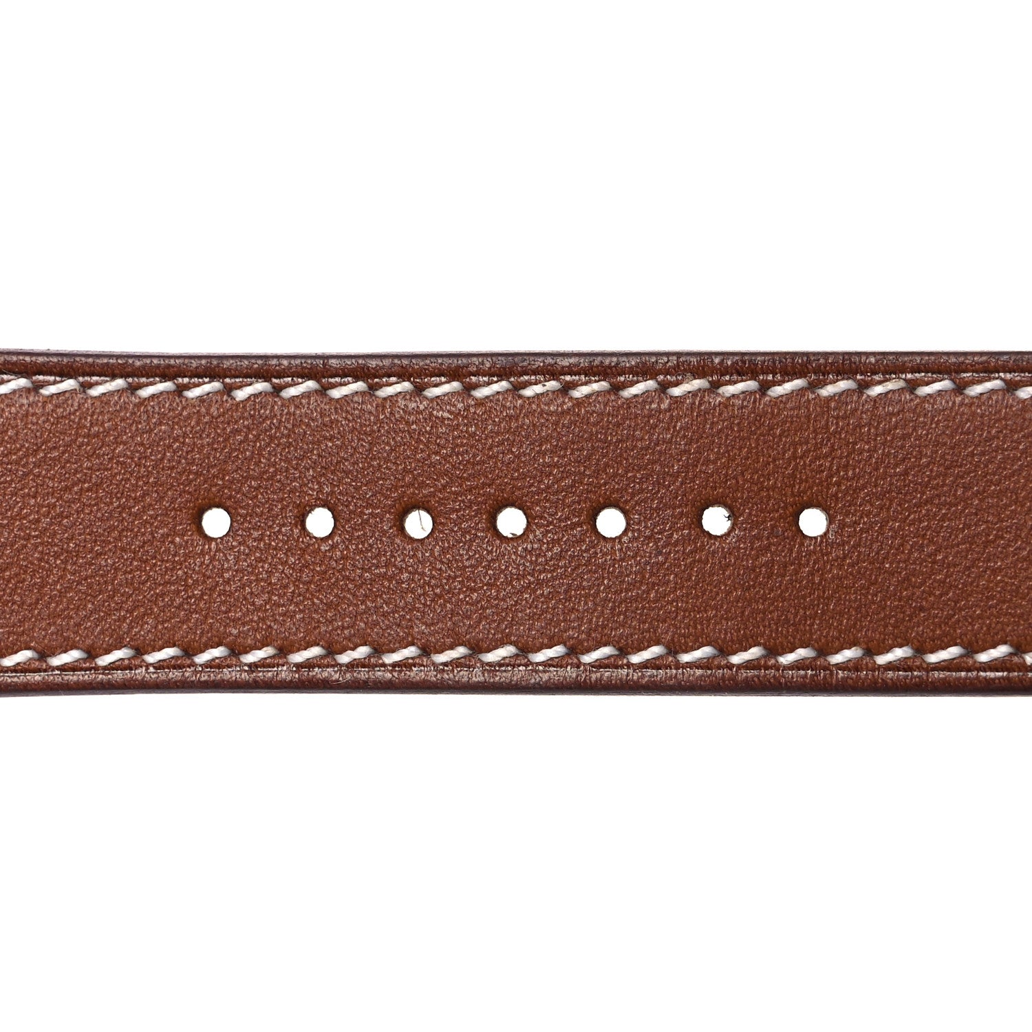 Hermes Barenia 42mm Apple Watch Single Tour Band  Fauve 3 of 11