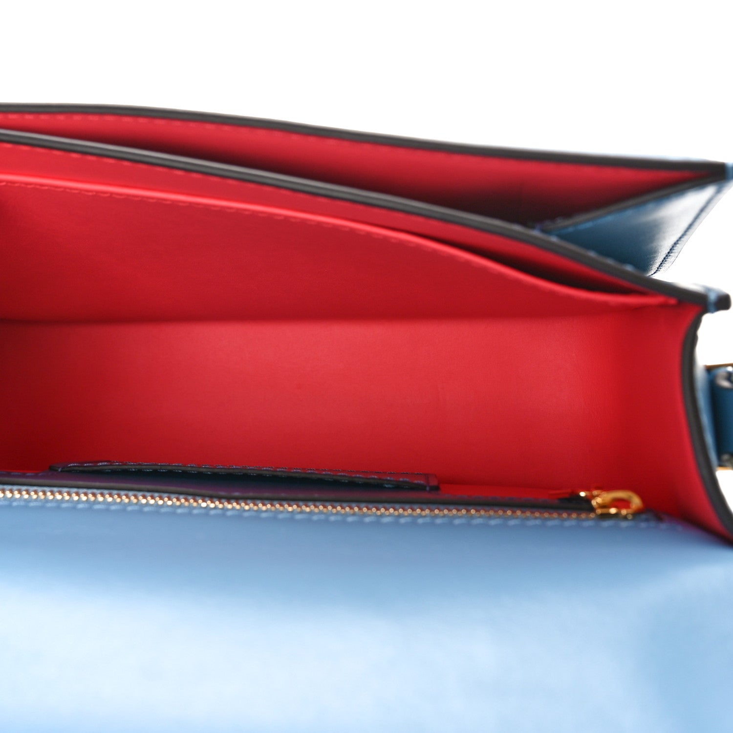 Louis Vuitton Smooth Calfskin LV Pont 9 Blue Orage 5 of 8
