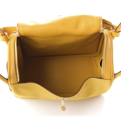 Hermes Swift Grizzly Lindy 30 Jaune Ambre 5 of 10