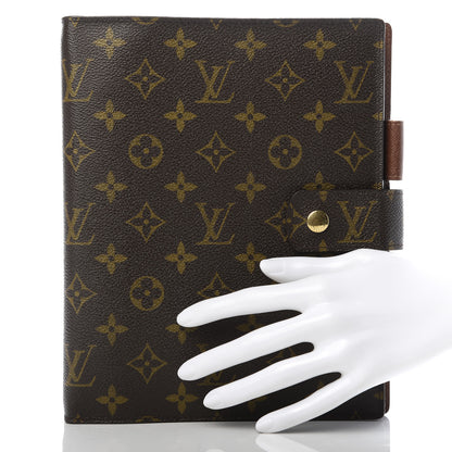 Louis Vuitton Monogram Large Ring Agenda Cover 2 of 6