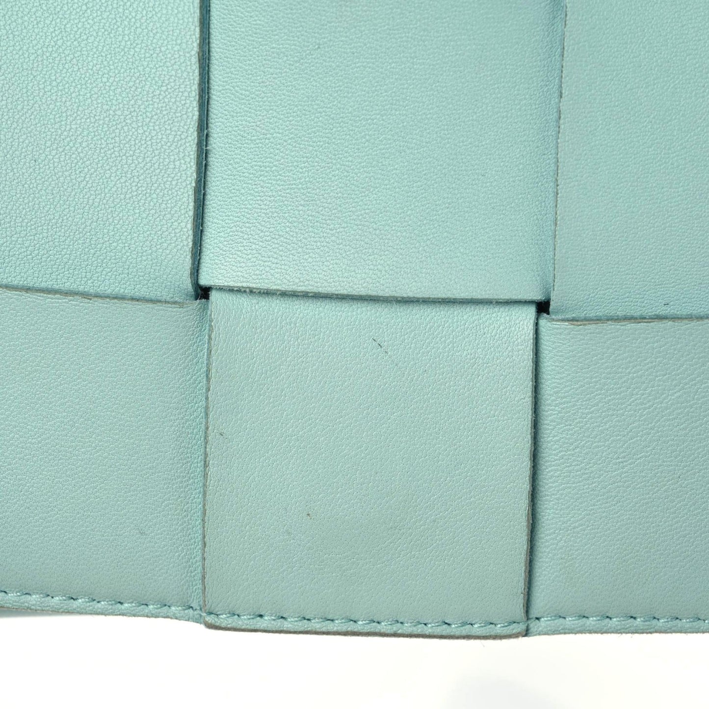 Nappa Maxi Intreccio Cassette Bag Linoleum