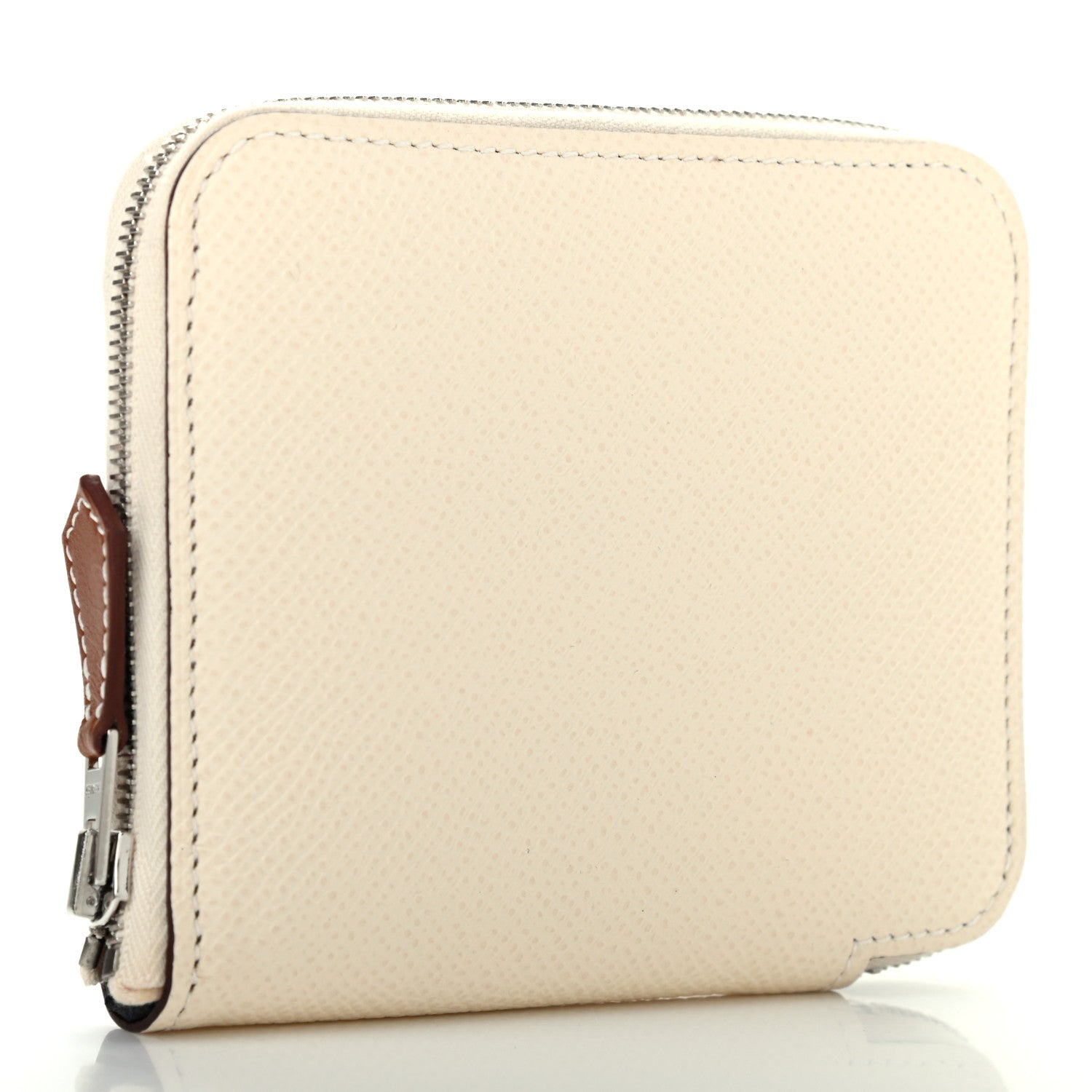 Hermes Epsom Silk'in Compact Wallet Nata Colvert 3 of 7