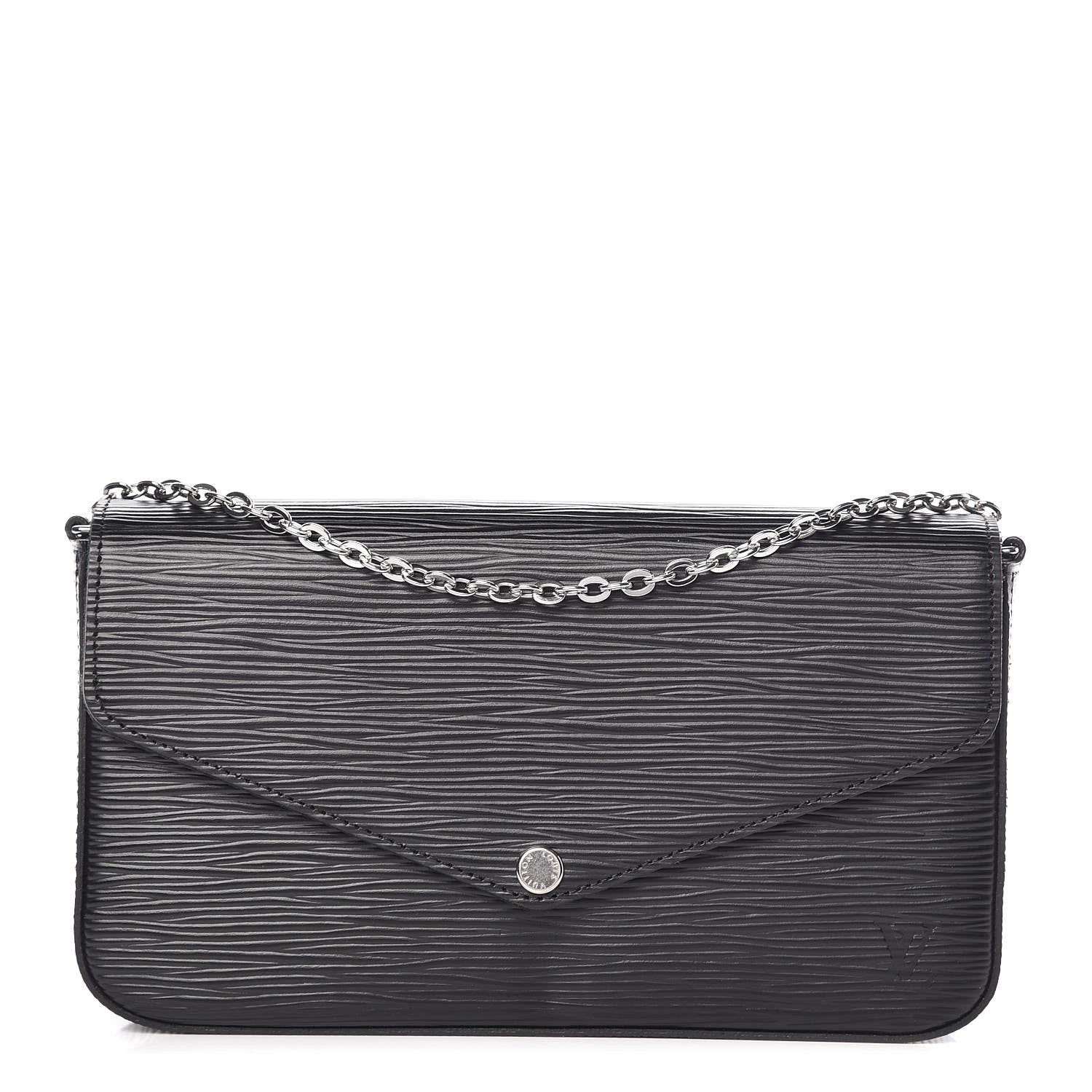 Louis Vuitton Epi Pochette Felicie Black 1 of 8