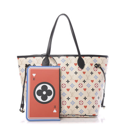 Louis Vuitton Game On Neverfull MM White 1 of 11