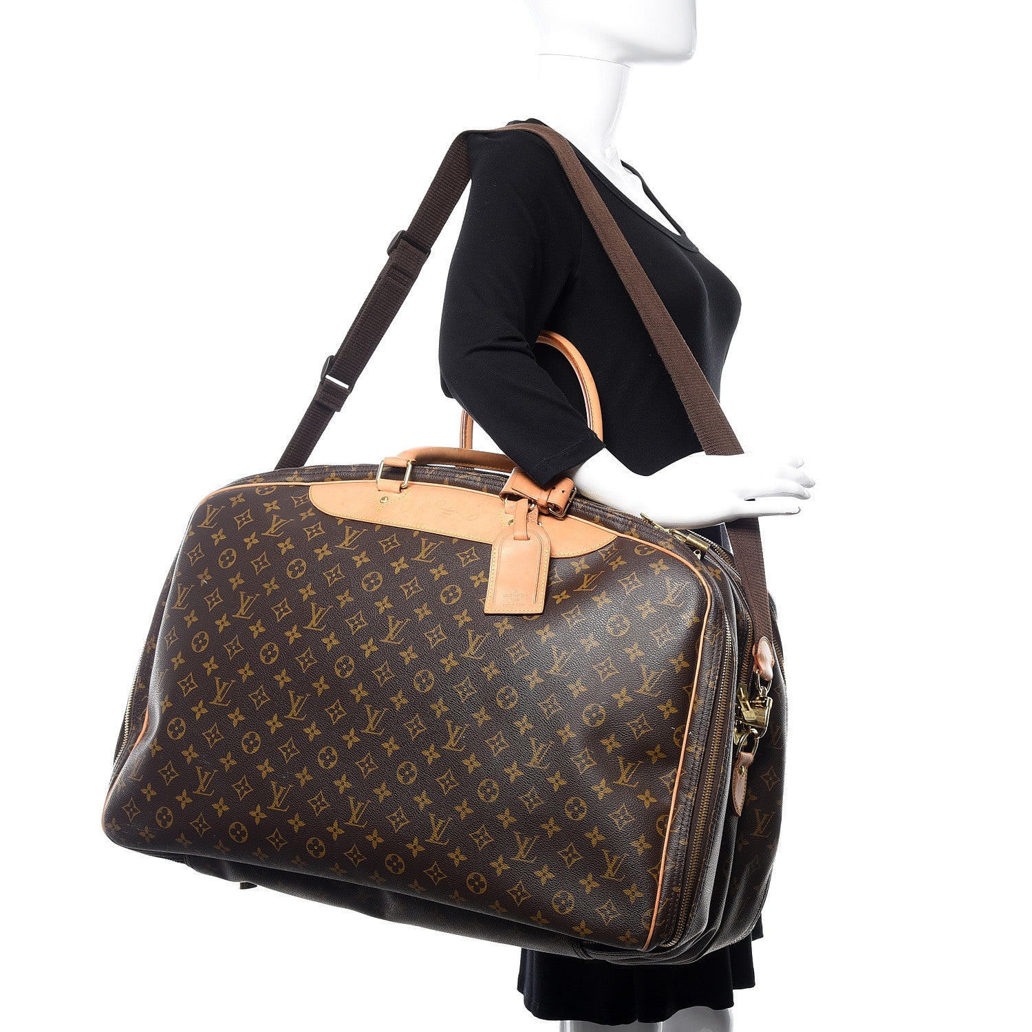 Louis Vuitton Monogram Alize 3 Compartment Bag 2 of 16