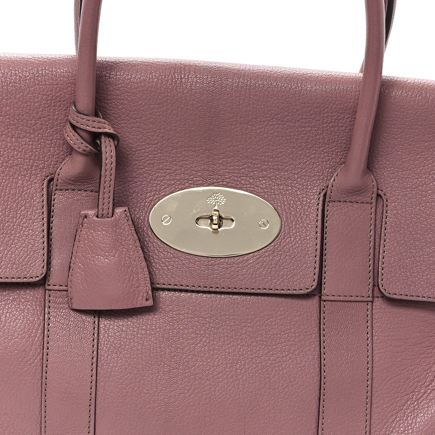 Mulberry Glossy Goatskin Bayswater Dark Blush 8 of 11
