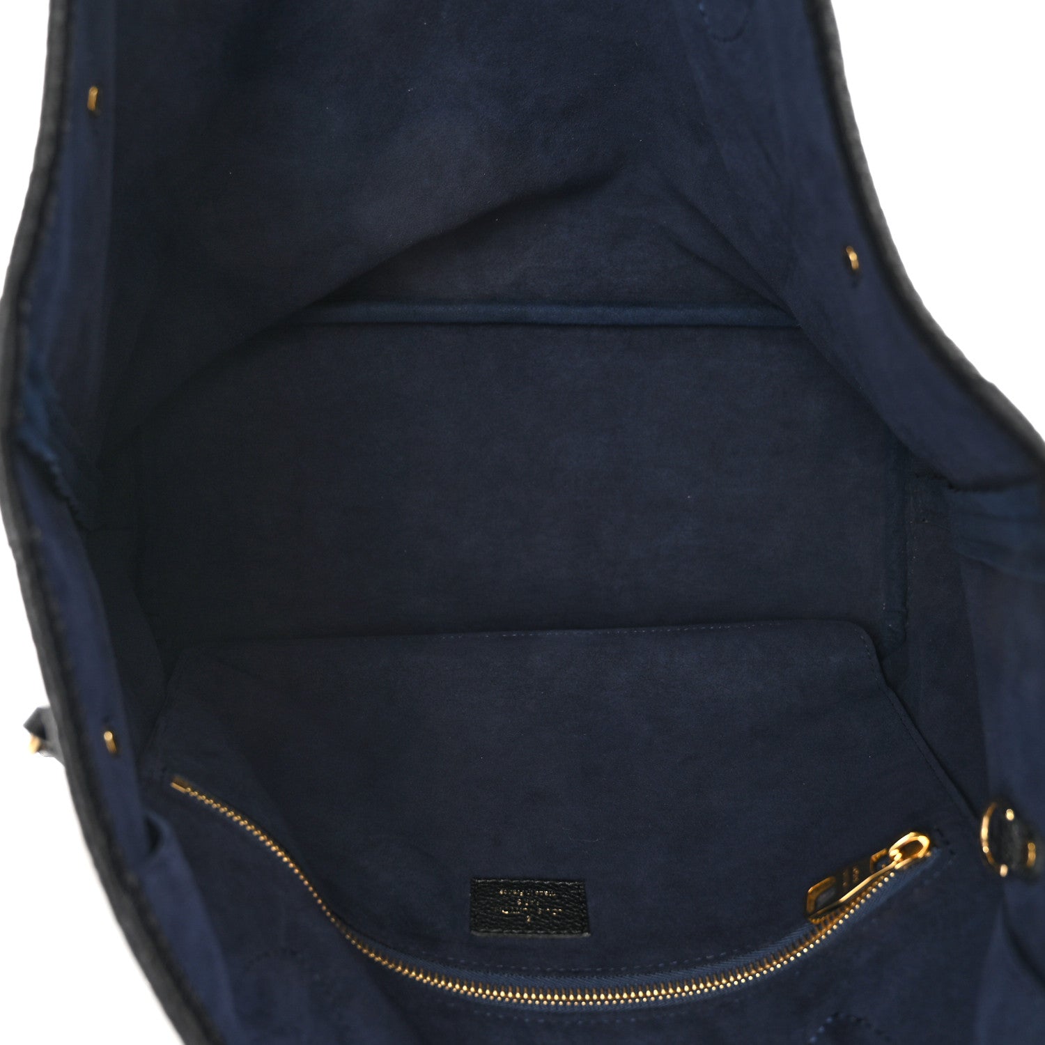 Louis Vuitton Empreinte Monogram Giant Neverfull MM Black 6 of 9