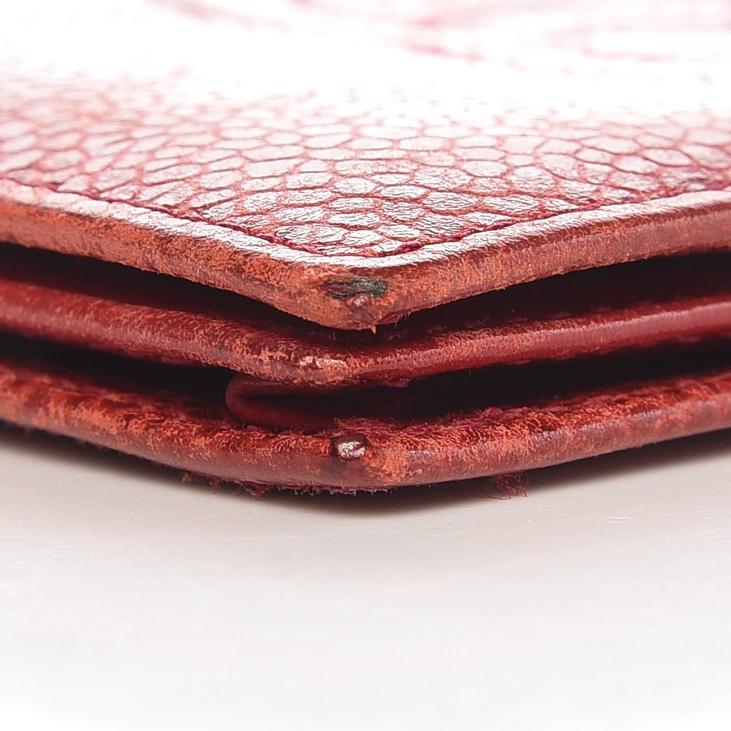 Caviar Timeless CC Card Holder Wallet Red
