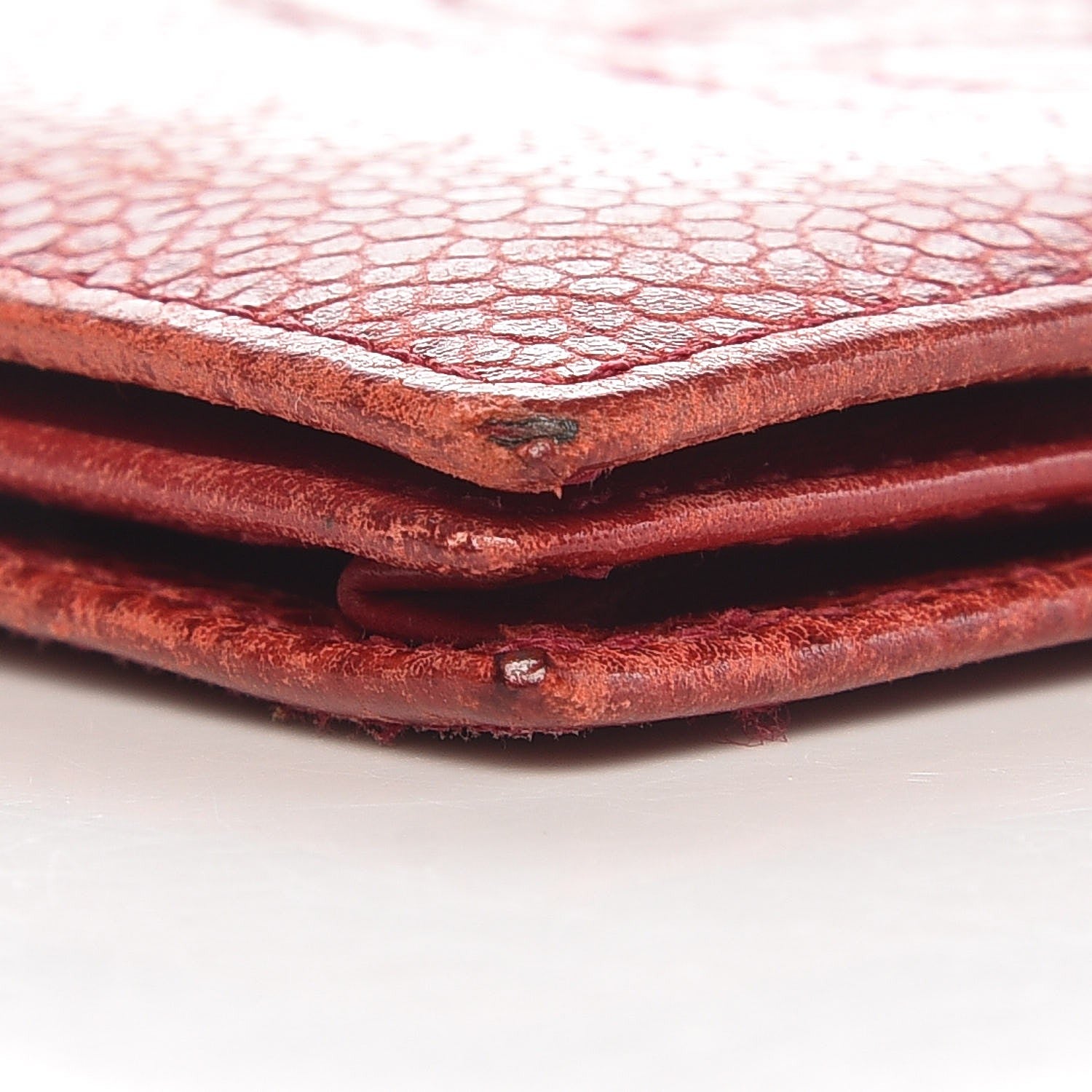 Chanel Caviar Timeless CC Card Holder Wallet Red 11 of 11