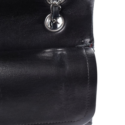 Chanel Lambskin Quilted Medium Double Flap Bag Black 19 of 27
