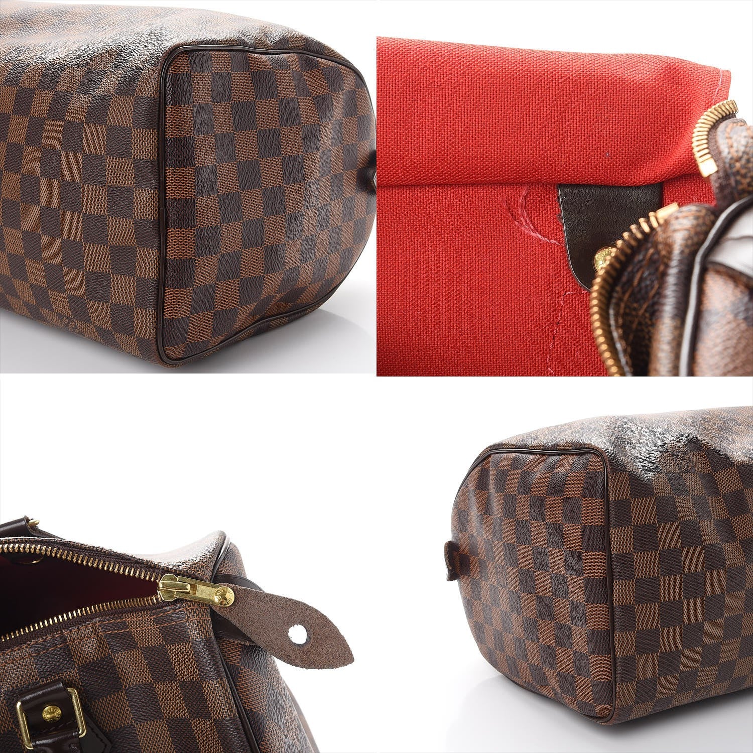 Louis Vuitton Damier Ebene Speedy 30 10 of 10