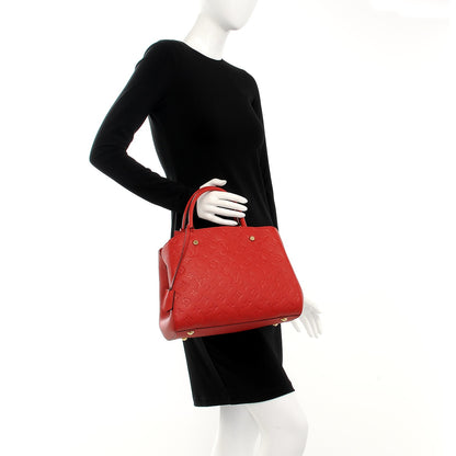Louis Vuitton Empreinte Montaigne MM Cherry 3 of 8