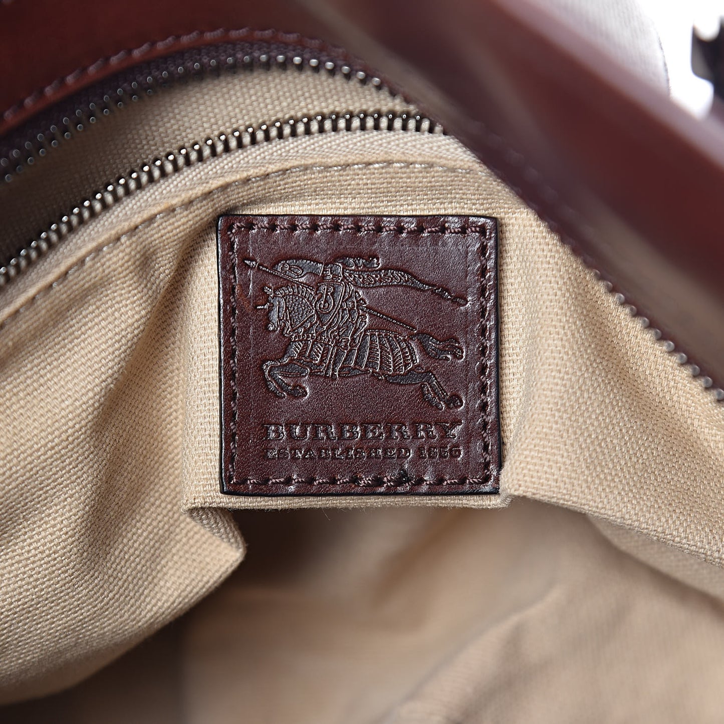 Canvas Mega Check Lowry Brown