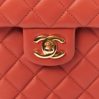 Chanel Calfskin Quilted Mini Urban Spirit Backpack Red 8 of 11