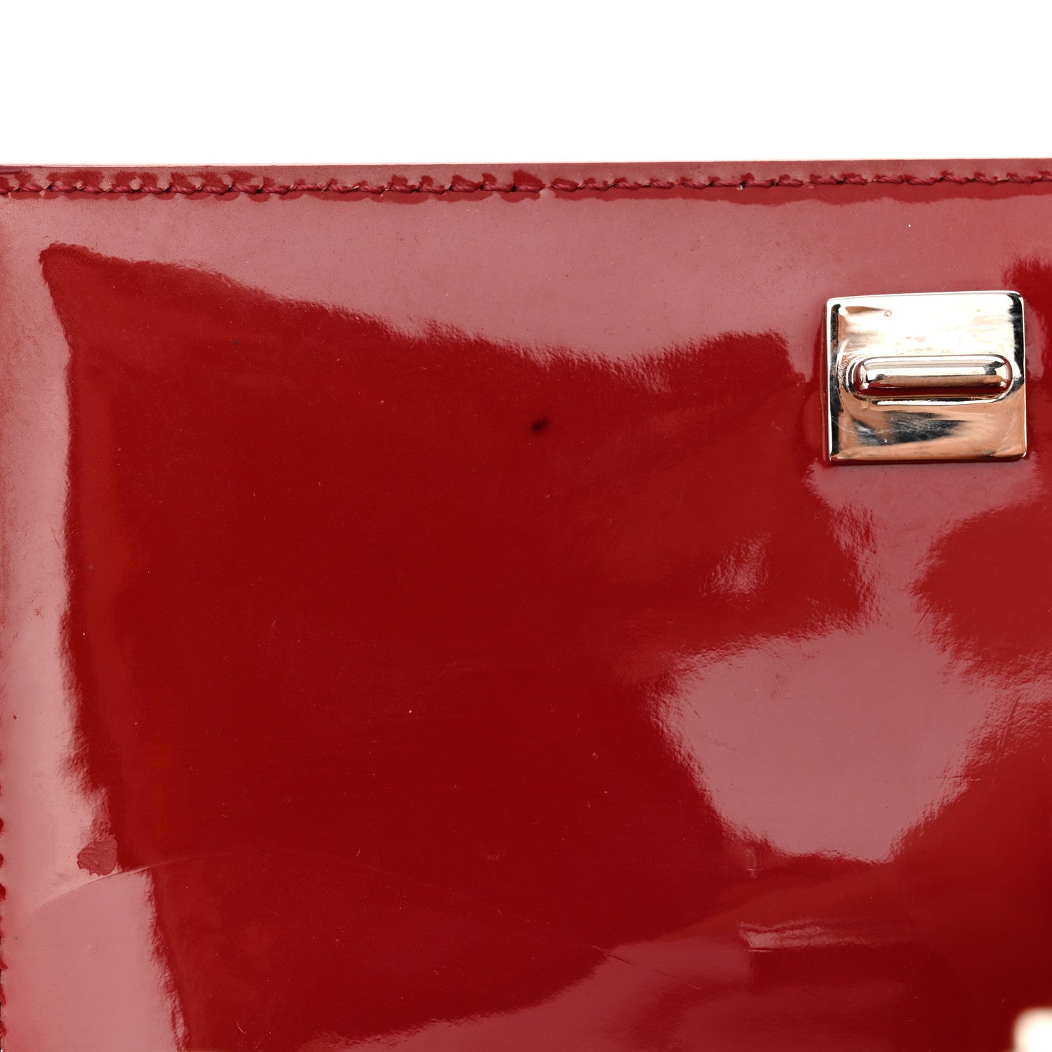 Givenchy Patent Calfskin Mini Pandora Box Crossbody Bag Red 12 of 18