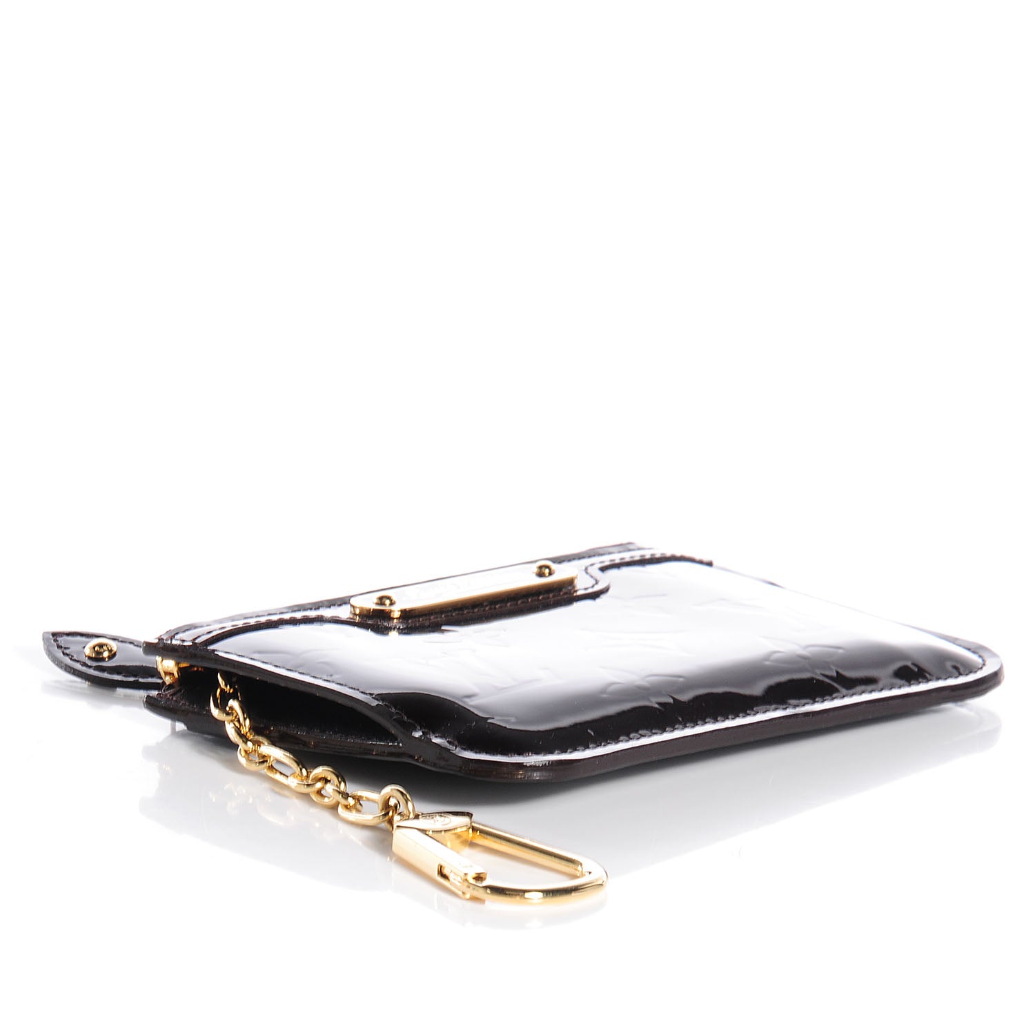 Louis Vuitton Vernis Key Pouch Amarante 5 of 9