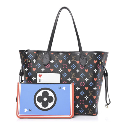 Louis Vuitton Game On Neverfull MM Black 1 of 9