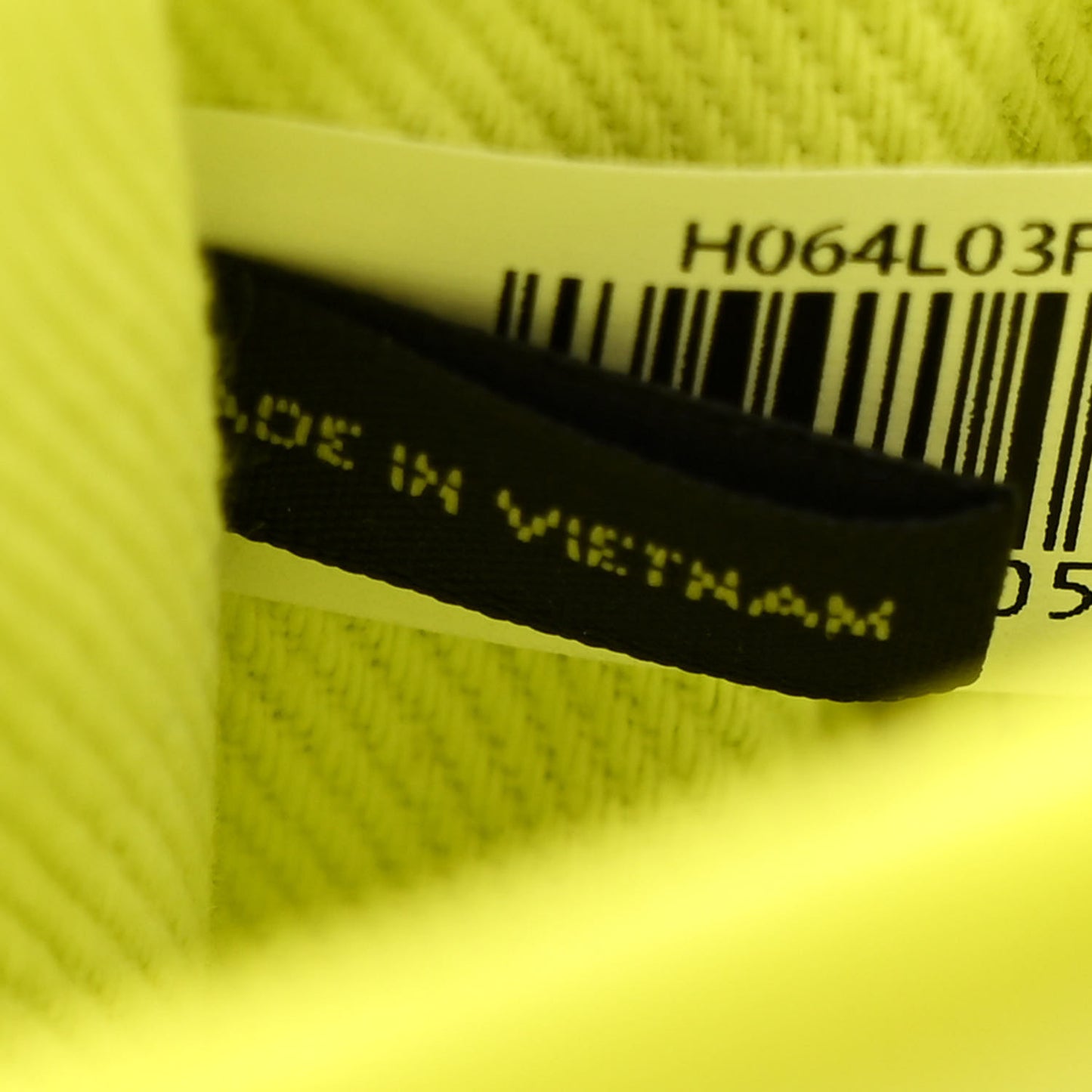 Shiny Crinkled Calfskin Mini The Tote Bag Acid Lime