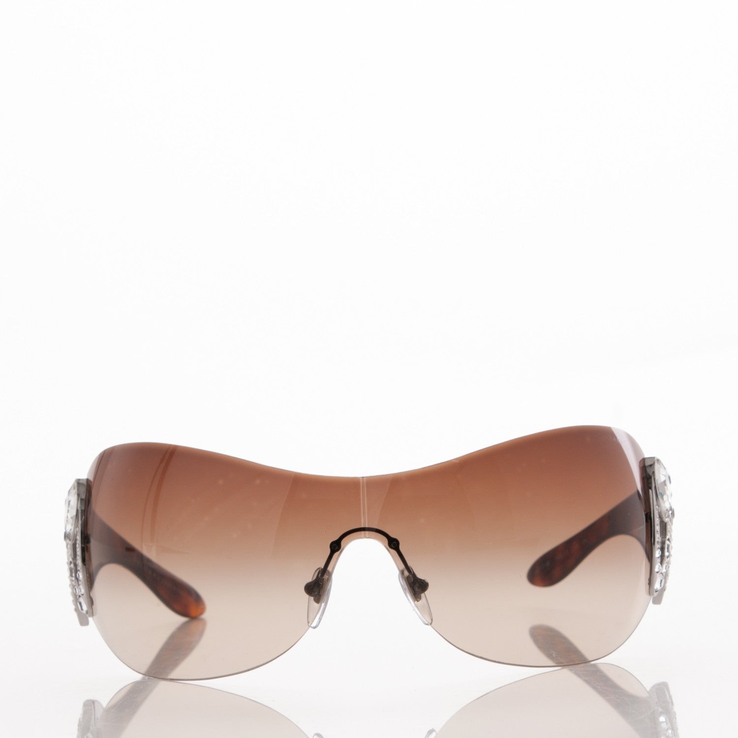 Bulgari BVLGARI Crystal Sunglasses 6017-B Tortoise 2 of 6