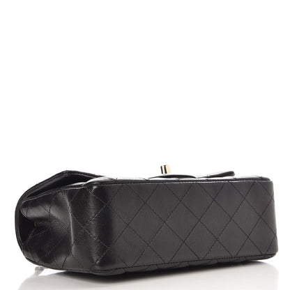 Chanel Lambskin Quilted Mini Rectangular Flap Black 5 of 9