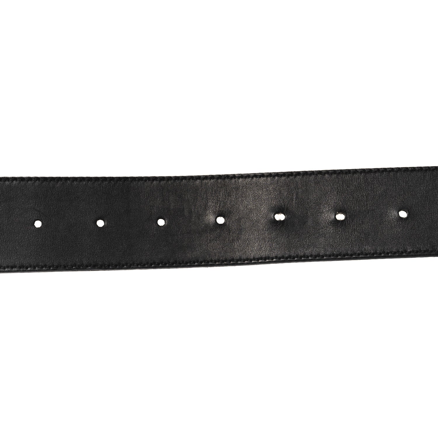 Gucci Textured Dollar Calfskin Double G 40mm Belt 90 36 Black 4 of 6