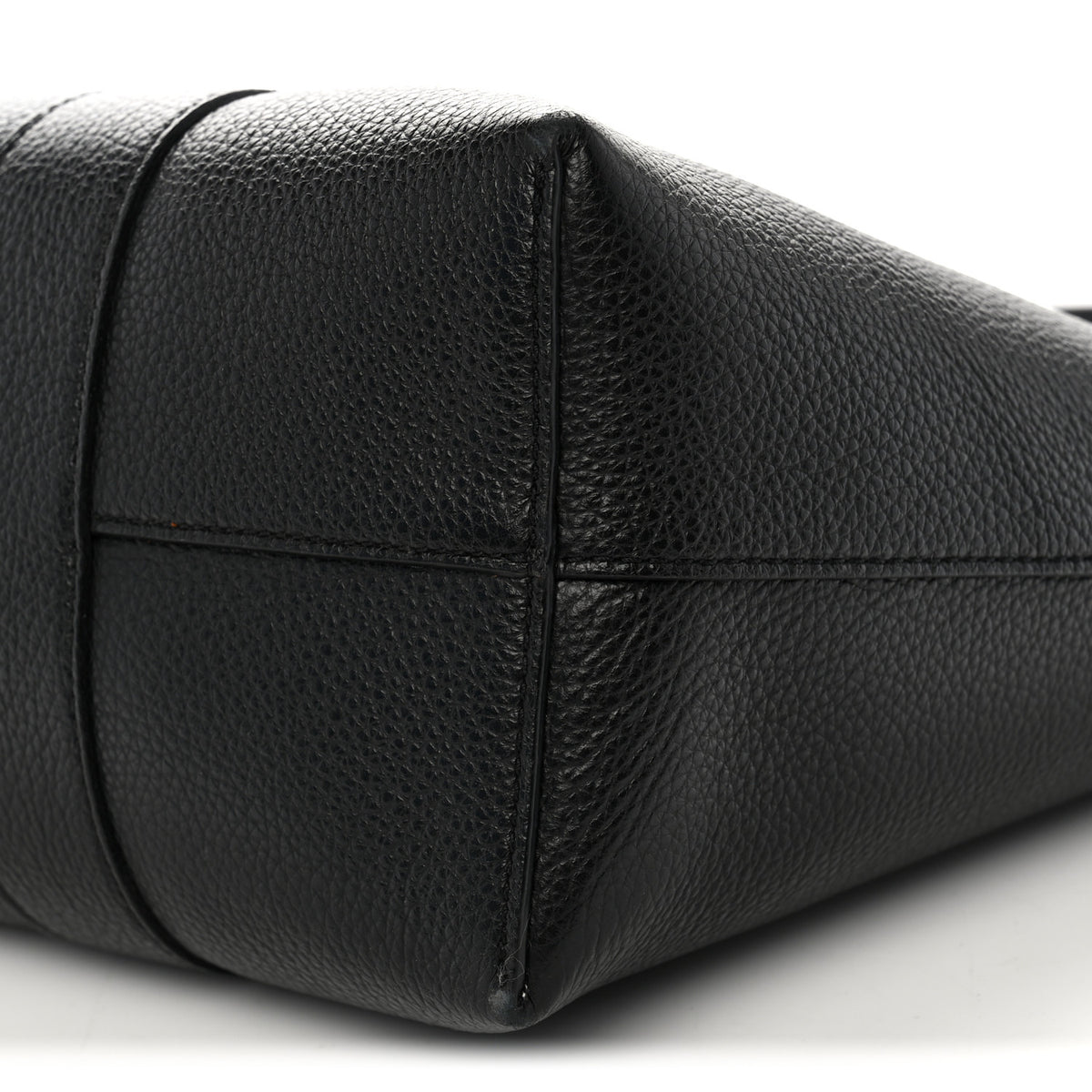 Small Classic Grain Bayswater Tote  Black