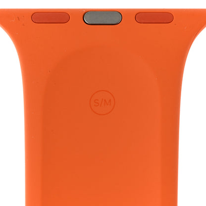 Hermes Silicone 41mm Apple Sports Watch Single Tour Band Orange 5 of 5