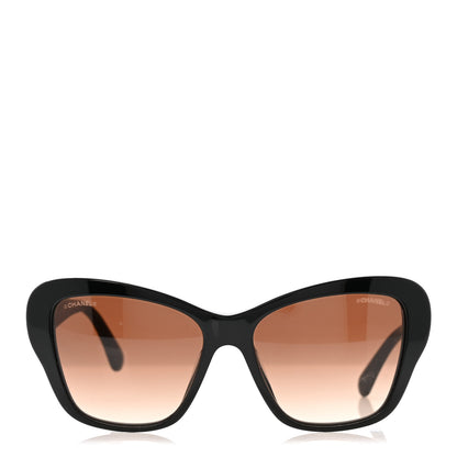 Chanel Acetate Lambskin CC Sunglasses 5457-Q-A Black 2 of 8