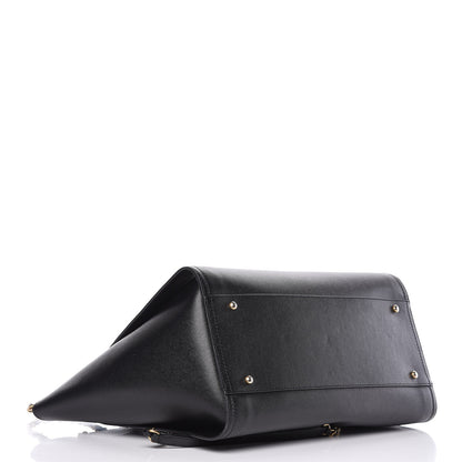 Chanel Caviar Medium Studded Deauville Tote Black 4 of 19