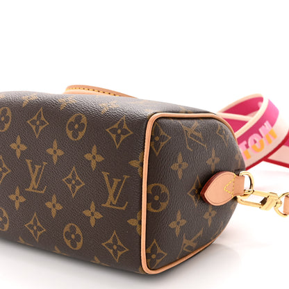 Louis Vuitton Monogram Speedy Bandouliere 20 Fuchsia 8 of 10