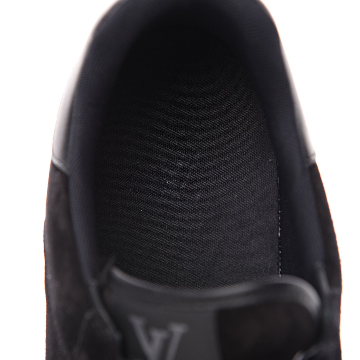 Suede Uniform Sneakers 10.5 Black