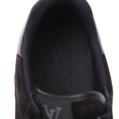Louis Vuitton Suede Uniform Sneakers 10.5 Black 7 of 8