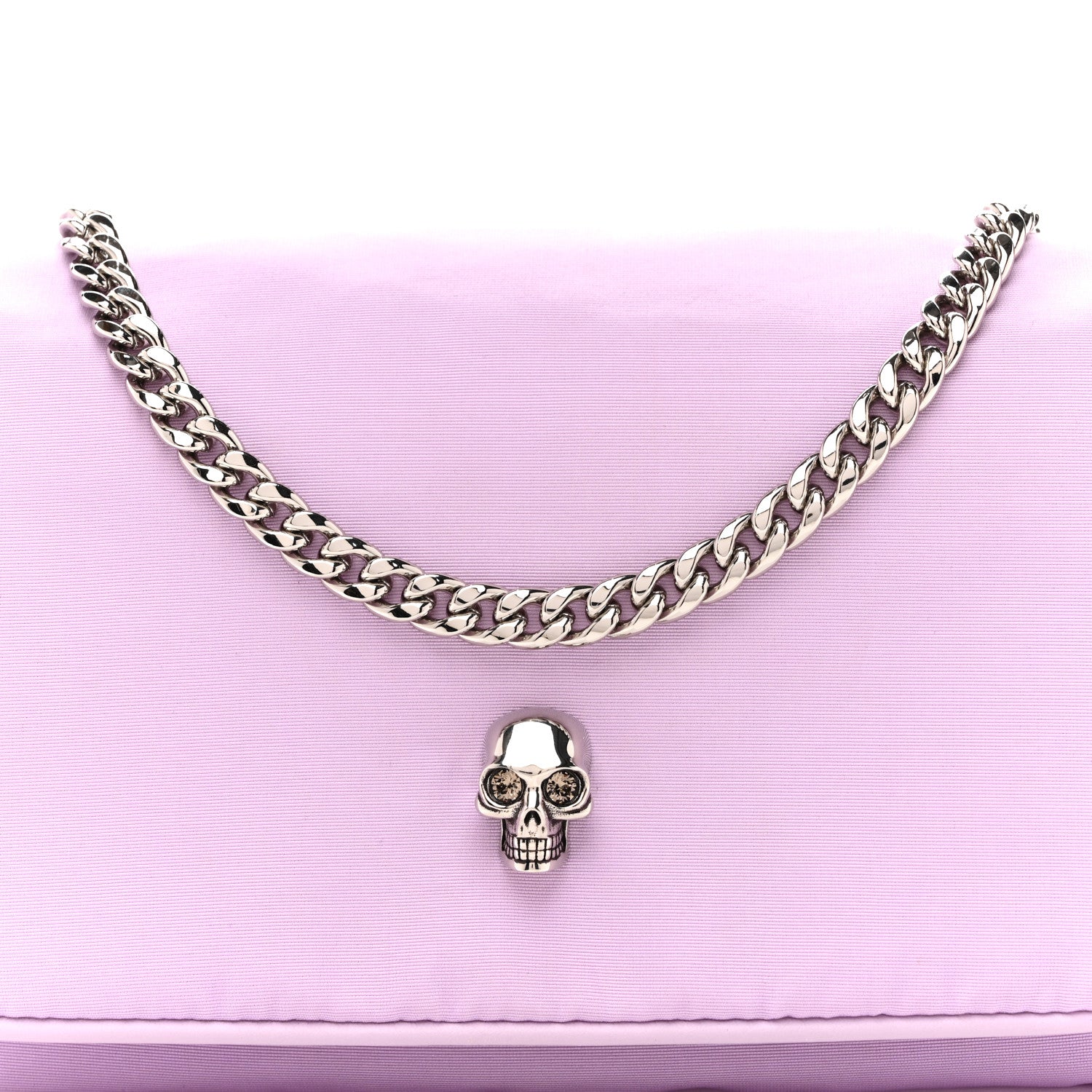 Alexander McQueen Nylon Skull Camera Crossbody Bag Lilac 8 of 12