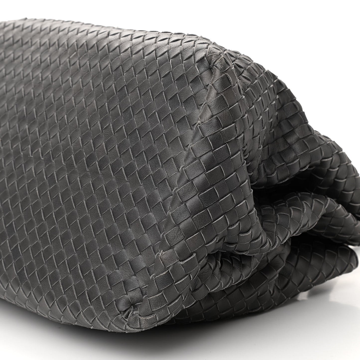 Nappa Intrecciato Medium Roma Tote Ferro Gray