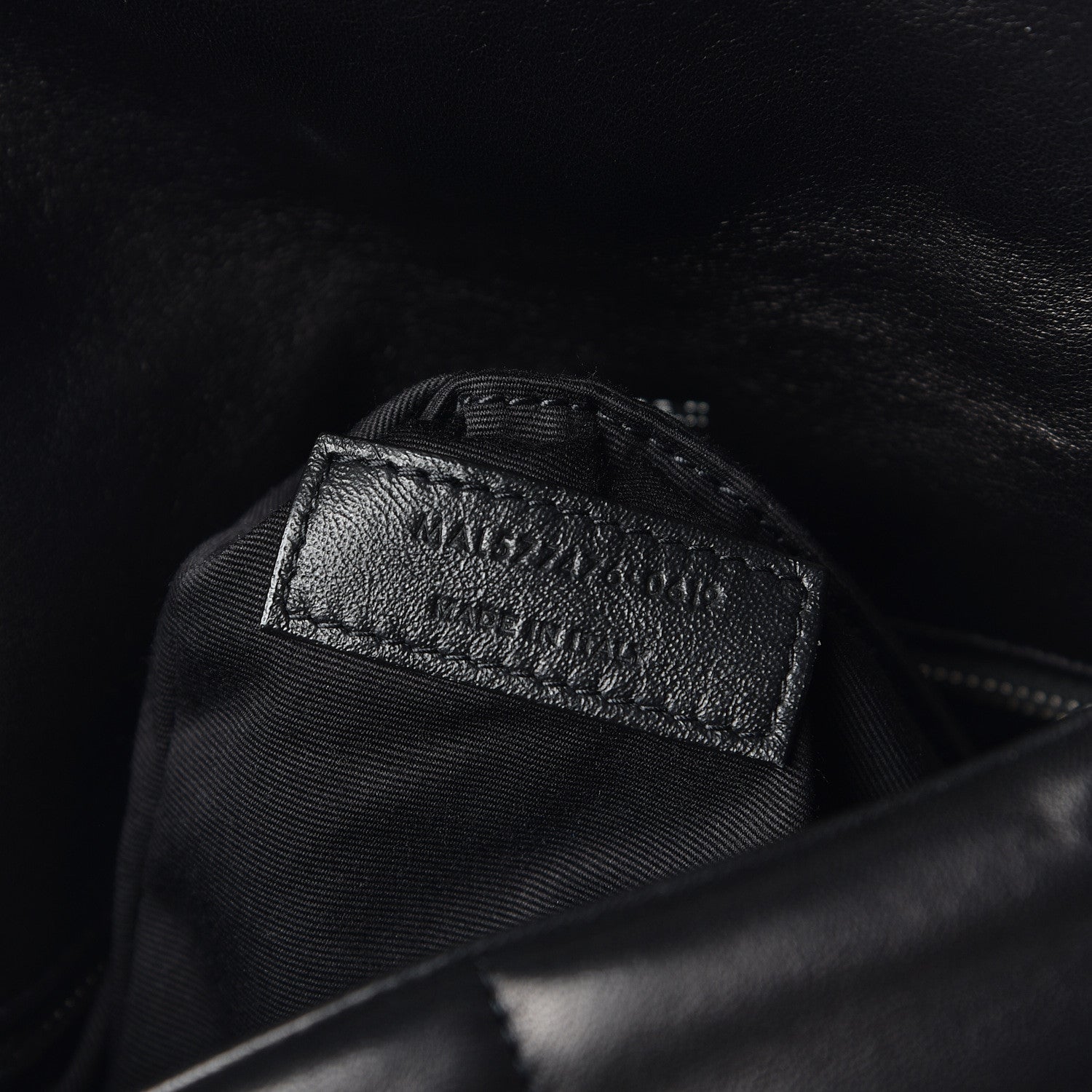 Saint Laurent Lambskin Quilted Small Loulou Puffer Monogram Chain Satchel Black 7 of 10