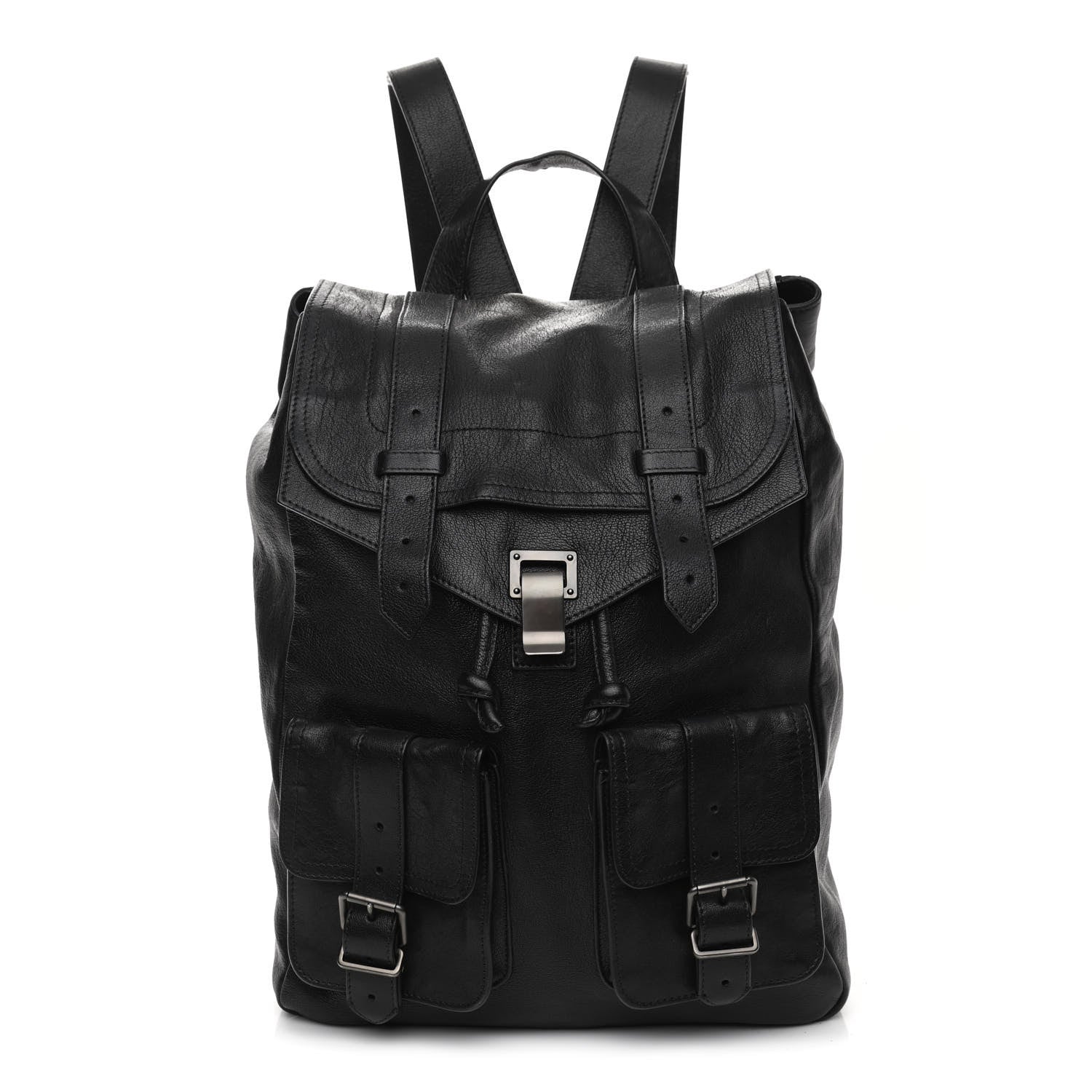 Proenza Schouler Lambskin PS1 Backpack Black 1 of 12