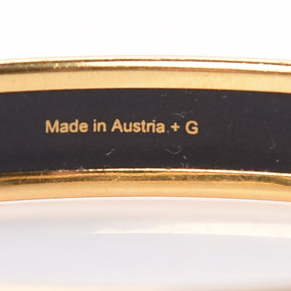 Hermes Enamel Printed Narrow Bracelet 70 5 of 5