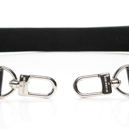 Louis Vuitton Canvas Adjustable Shoulder Strap Black 3 of 4