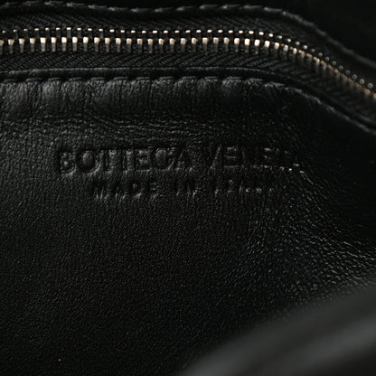 Bottega Veneta Lambskin Maxi Intreccio Padded Chain Cassette Crossbody Bag Black 6 of 9