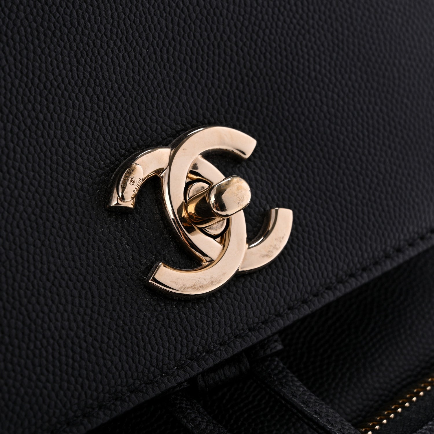 Chanel Caviar Quilted Business Affinity Backpack Black 11 of 11