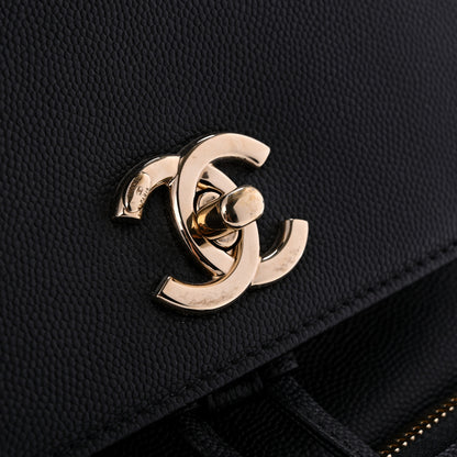 Chanel Caviar Quilted Business Affinity Backpack Black 11 of 11