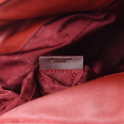 Loewe Calfskin Logo Shoulder Bag Red 7 of 10