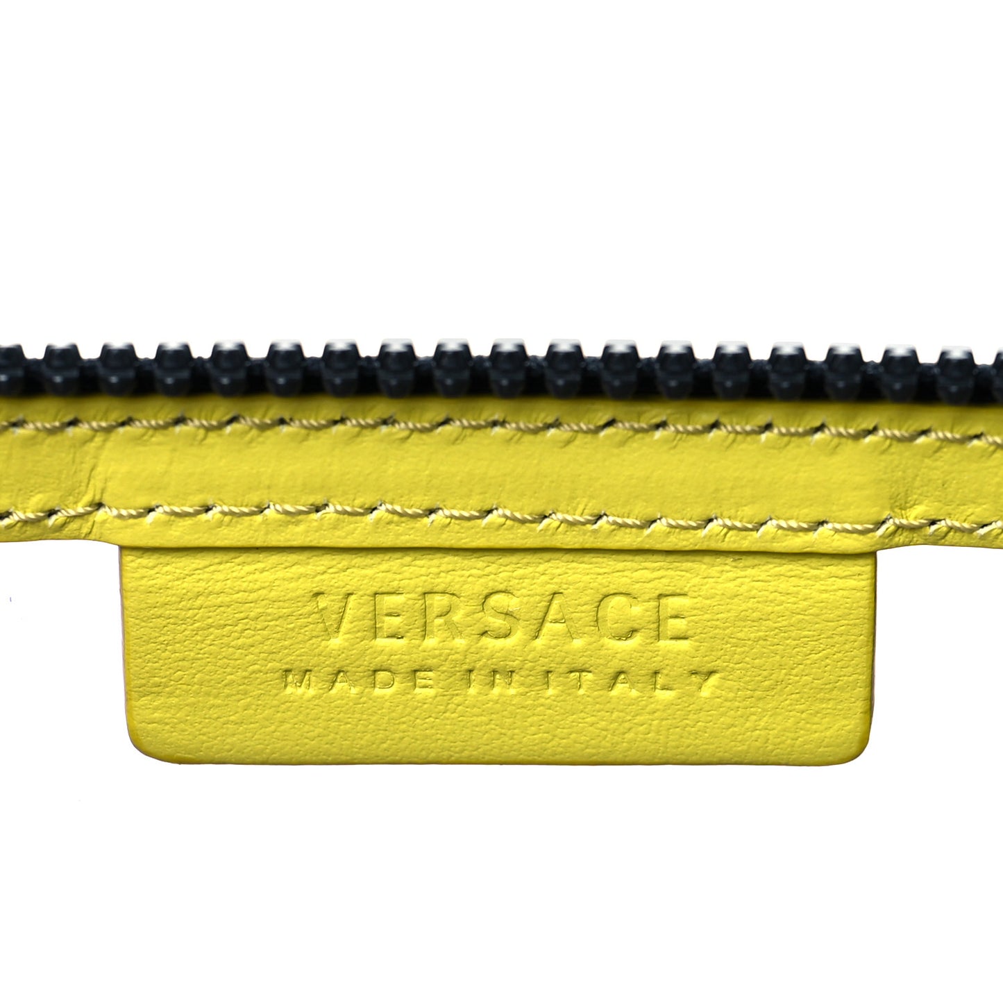Vinyl Rubber Calfskin 90s Logo Pouch Multicolor