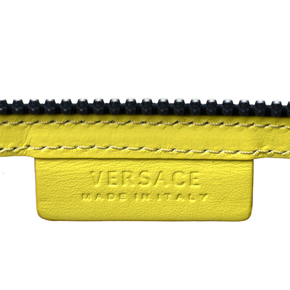 Versace Vinyl Rubber Calfskin 90s Logo Pouch Multicolor 5 of 8