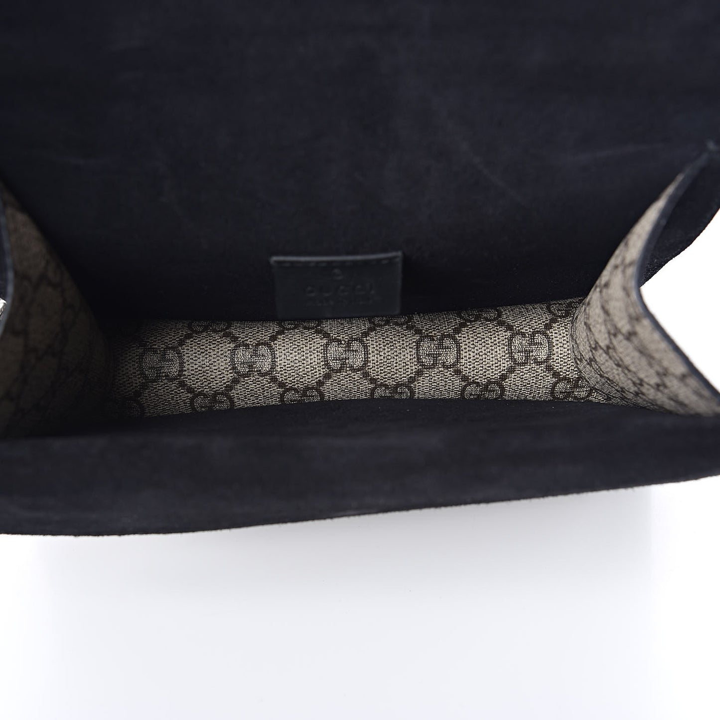 GG Supreme Monogram Mini Dionysus Shoulder Bag Black