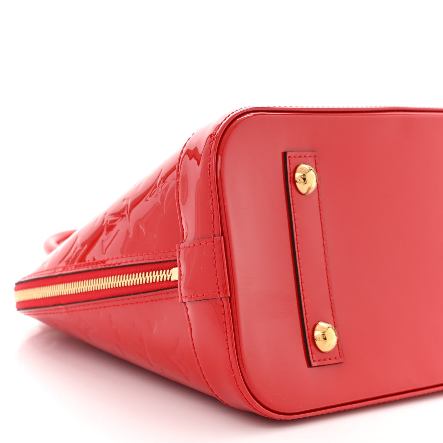 Louis Vuitton Vernis Alma PM Cherry 9 of 10