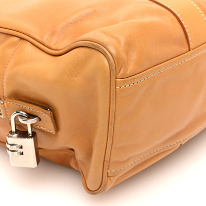 Prada Nappa Hydra Shoulder Bag Cognac 8 of 12