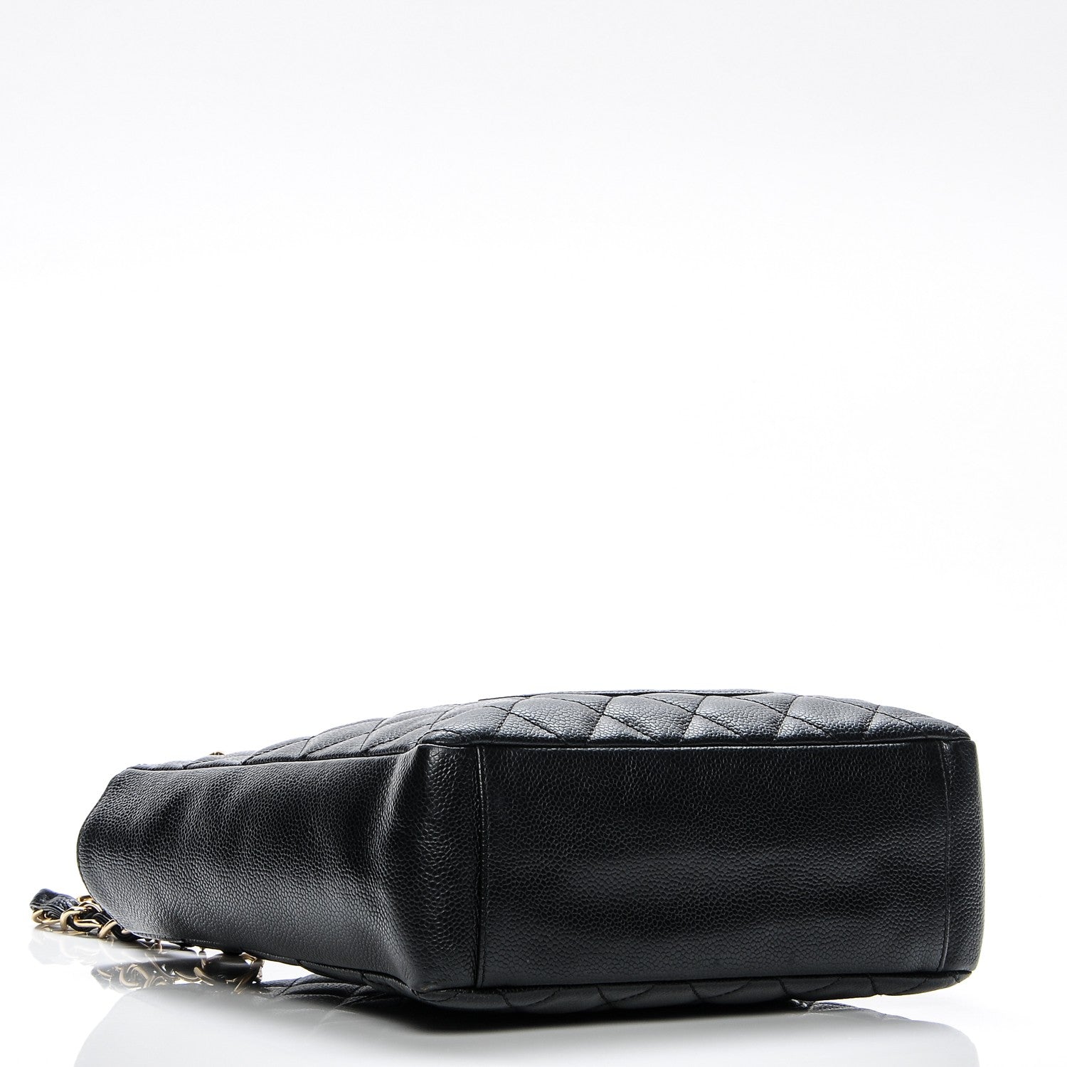 Chanel Caviar Quilted Petit Shopping Tote PST Black 4 of 7