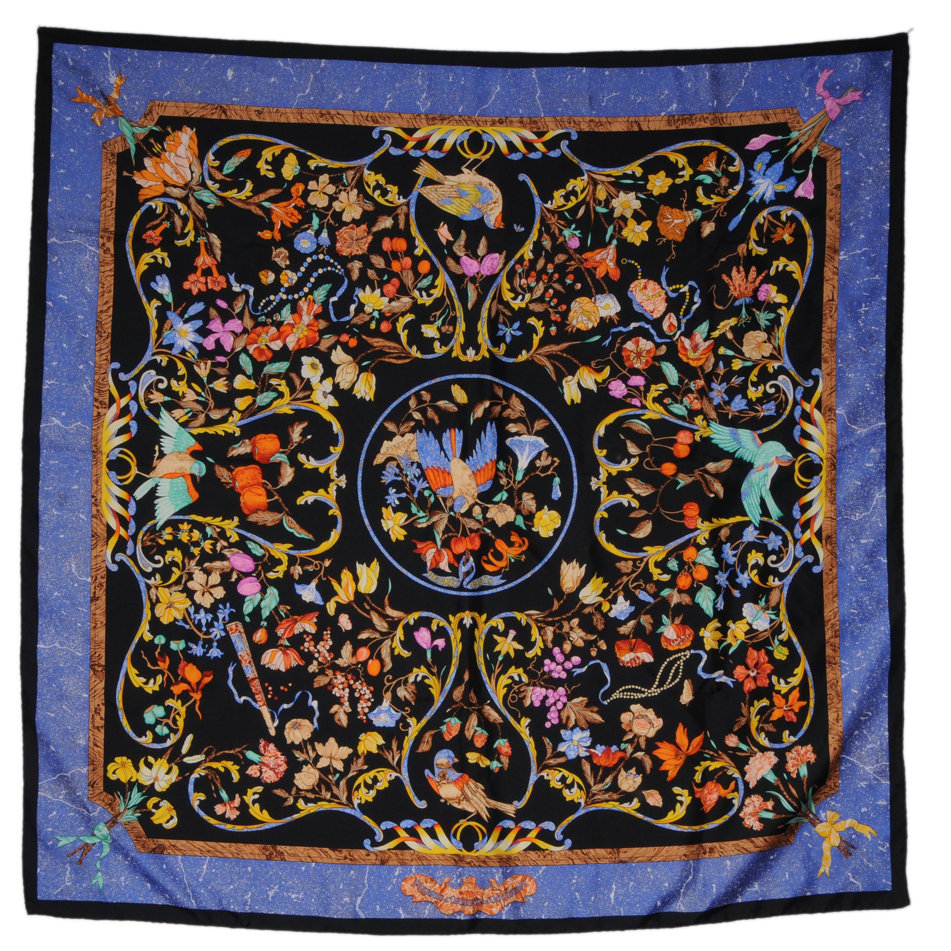 Hermes Silk Pierres D'Orient Et D'Occident Scarf 2 of 4