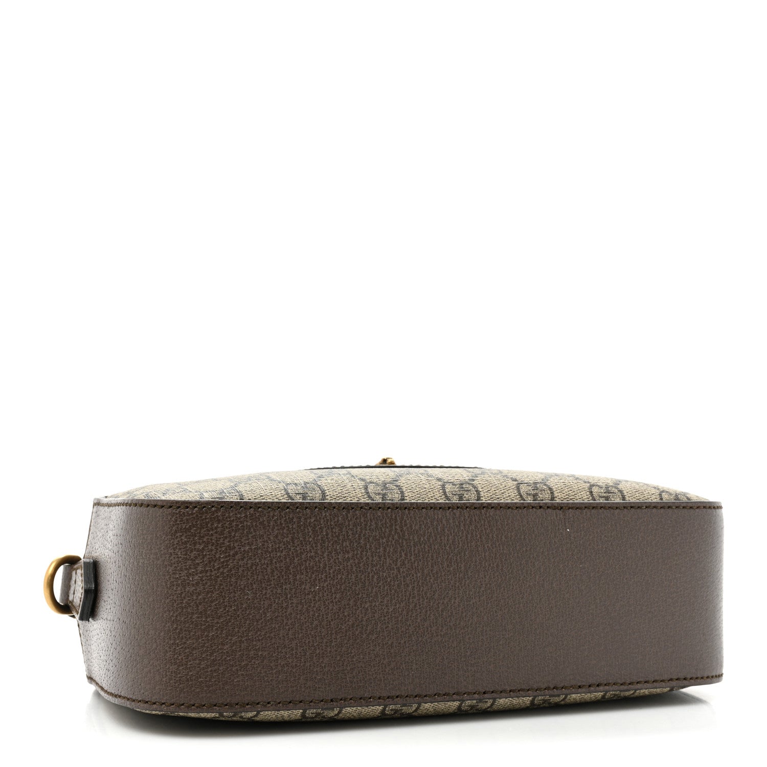 Gucci GG Supreme Monogram Web Neo Vintage Shoulder Bag Beige New Acero Crop 4 of 10